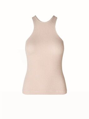 Samsoe Samsoe Erin Knit Tank in Vanilla.